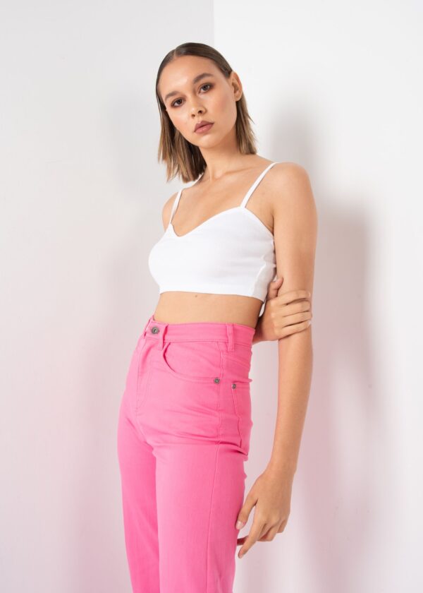 Crop Top Ribbed-Make Your Image