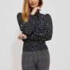 Women's Polka Dot Shirt Blouse-Make Your Image