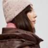 Women's Knitted Cap Pink-Make Your Image