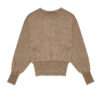 Women's Blouse Cropped Beige-Make Your Image