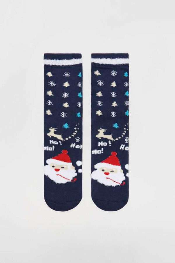 Χριστουγεννιάτικες Κάλτσες Navy-Make Your Image