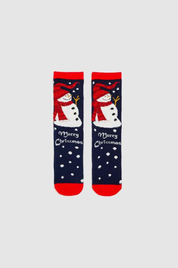 Χριστουγεννιάτικες κάλτσες Χιονάνθρωπος 1τμχ-Make Your Image