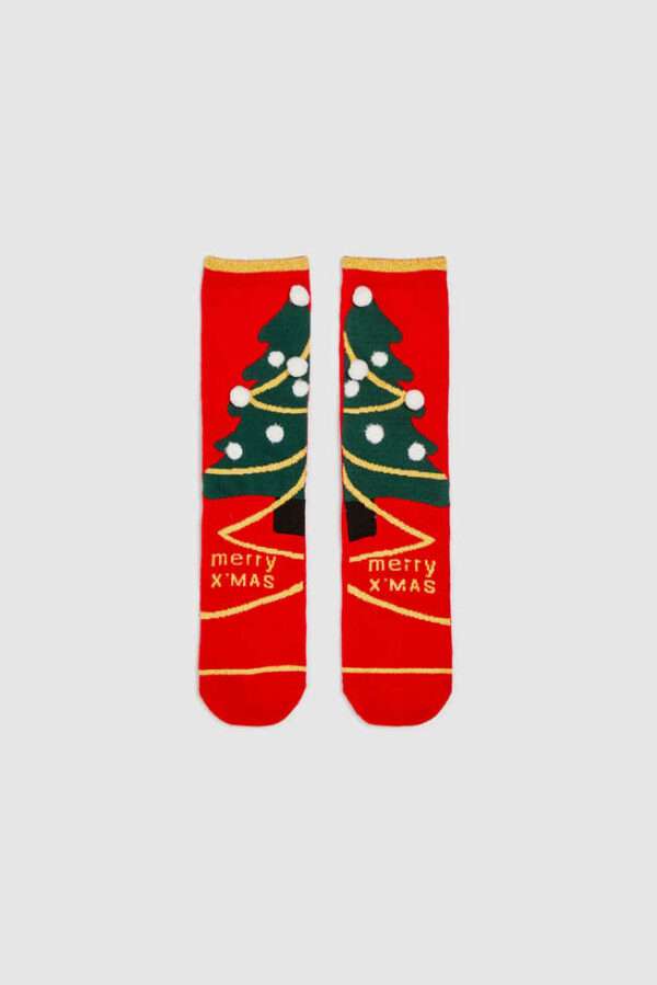 Χριστουγεννιάτικες κάλτσες Χριστουγεννιάτικο Δέντρο 1τμχ-Make Your Image