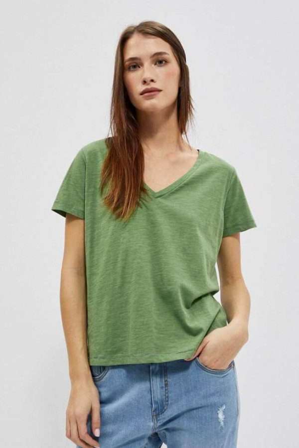 Μπλούζα Γυναικεία Βαμβακερή Πράσινη-Make Your Image