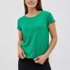 Μπλούζα Γυναικεία Πράσινη Με Στρογγυλή Λαιμόκοψη-Make Your Image