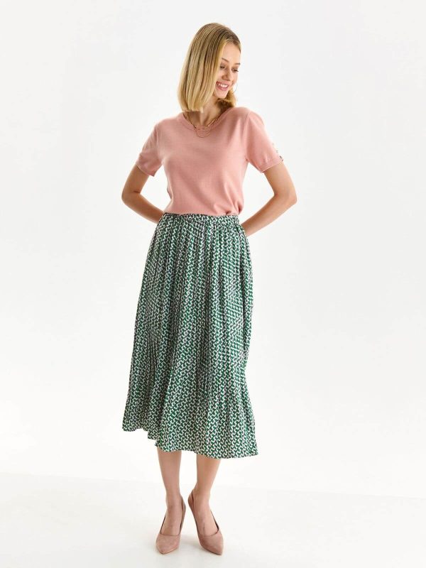 Patterned Skirt-Make Your Image