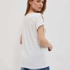Women's White Blouse With Print-Make Your Image