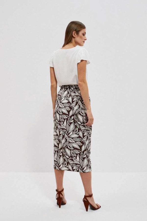 Skirt With Tie In The Waist D. Oak-Make Your Image