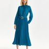 Blue Midi Dress-Make Your Image