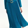 Blue Midi Dress-Make Your Image