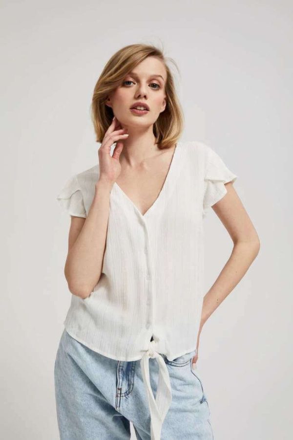 Women's Shirt Off White-Make Your Image