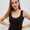 Women's blouse with suspenders Black-Make Your Image