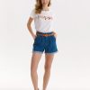 Women's Blue Jean Shorts - Make Your Image