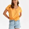Women's Blouse Orange-Make Your Image