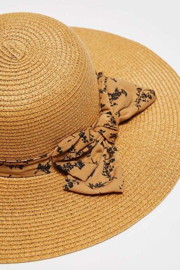 Straw Hat with Decorative Chain-Make Your Image