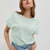 Women's Blouse with Open Back Mint-Make Your Image