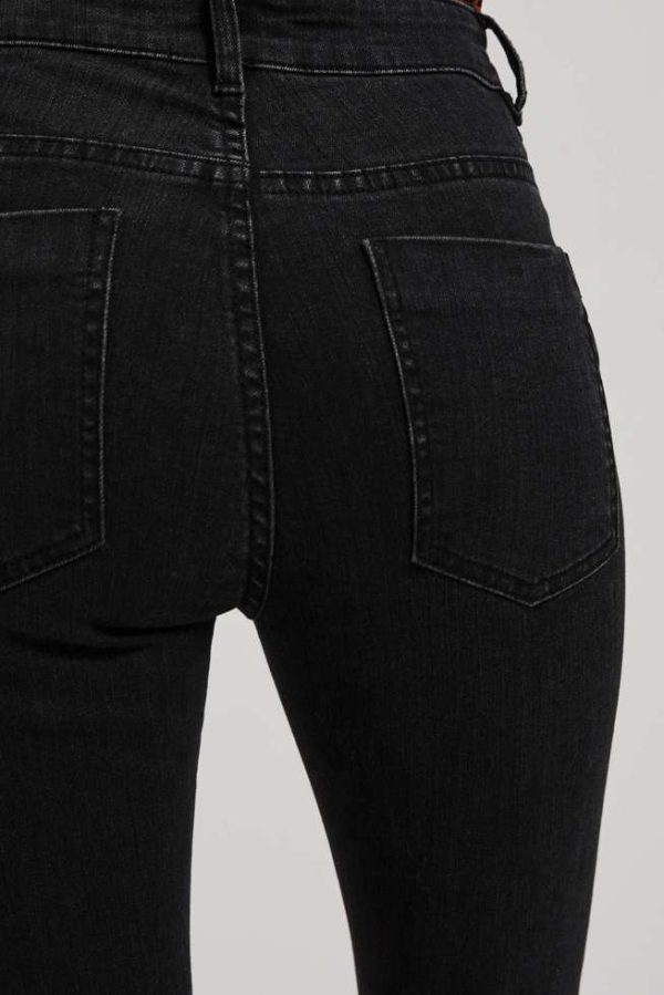 Jeans Pants Women Black-Make Your Image