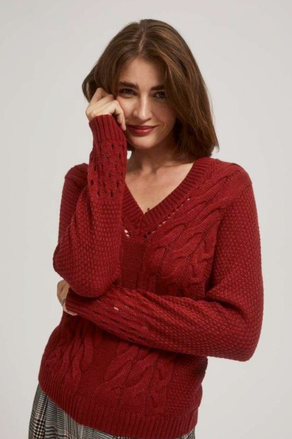 Women's Knitted Blouse with Knitting Pattern-Make Your Image