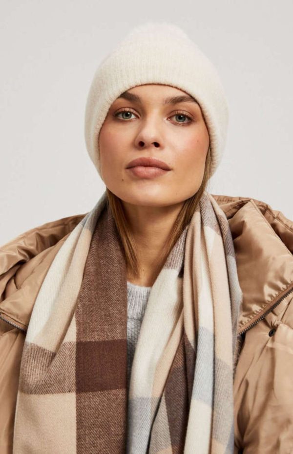 Women's Knitted Hat with Hazelnut-Make Your Image