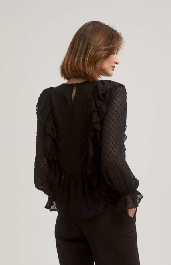 Women's Blouse with Ruffles-Make Your Image