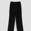 Women's Pants with Pockets D. Blue-Make Your Image