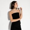 Φόρεμα Μαύρο Μίνι Strapless-Make Your Image
