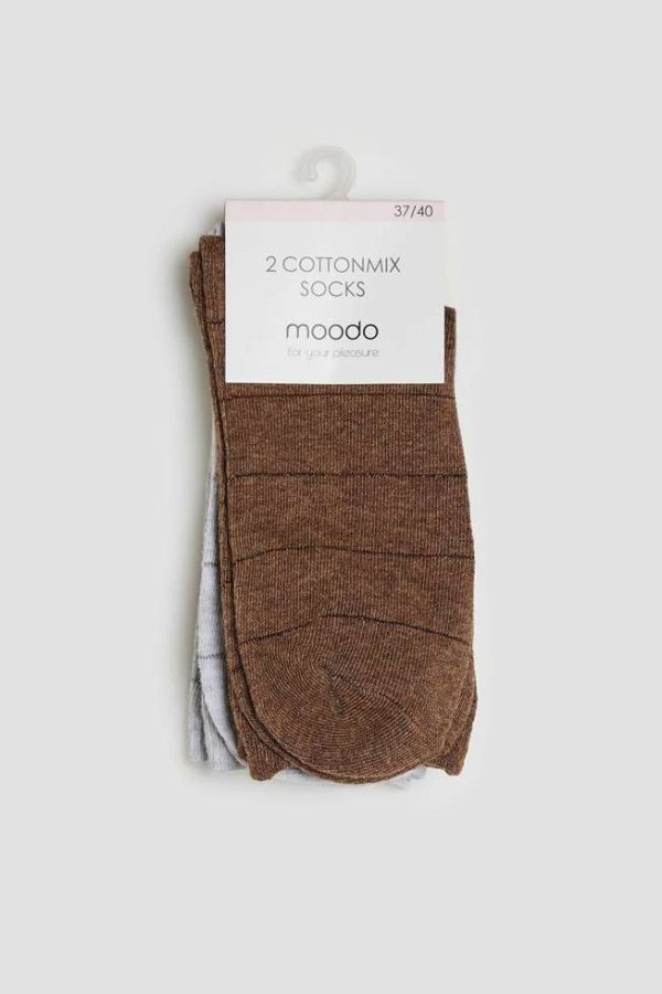 Women's Socks 2 Piece Pack-Make Your Image