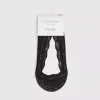 Women's Lace Up Socks Pack of 2 Black-Make Your Image