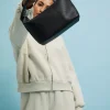 Women's Handbag with Double Handle Black-Make Your Image