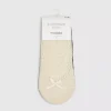 Women's Lace Socks Pack of 2 Beige-Make Your Image
