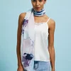 Women's Scarf with Violet Pattern-Make Your Image