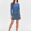 Blue Denim Skirt-Make Your Image