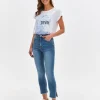 Women's Jeans with Short Legs Blue-Make Your Image