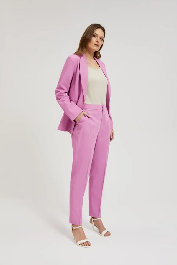 Παντελόνι Γυναικείο Κοστουμιού Ροζ-Make Your Image