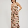 Φόρεμα Maxi με Τιράντες Floral-Make Your Image