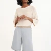 Women's Classic Shorts Cream-Make Your Image