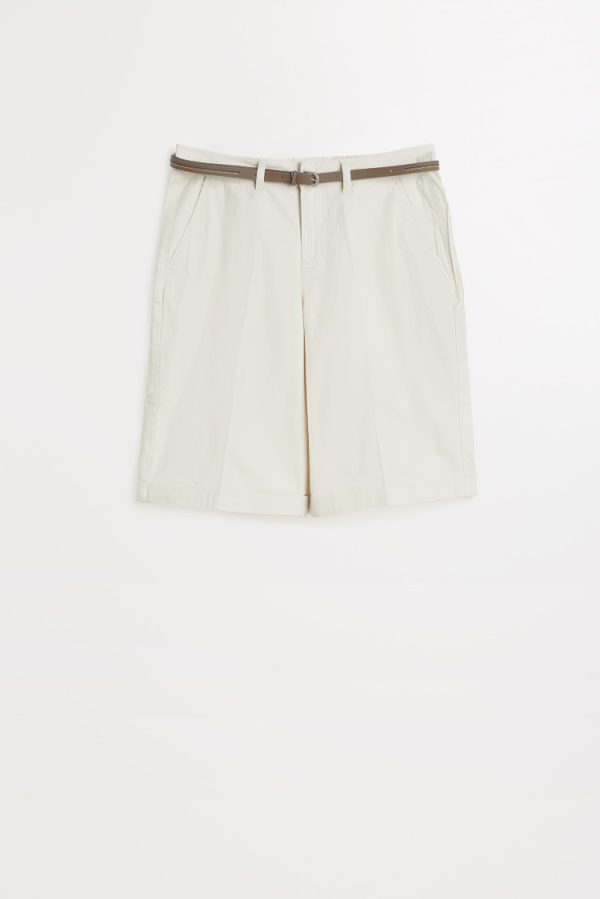 Women's Shorts Classic Beige-Make Your Image