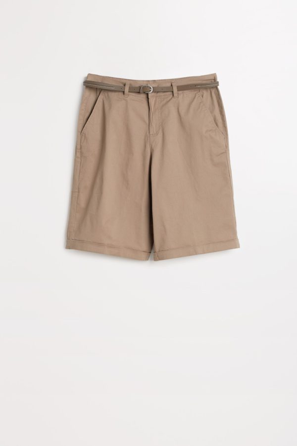 Women's Shorts Classic Brown-Make Your Image