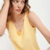 Μπλούζα Γυναικεία Αμάνικη Κίτρινο-Make Your Image